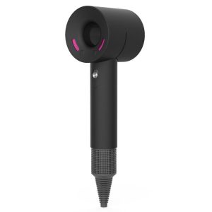 General Hair Drier Anti Fall Silicone Protective Case Cover for Dyson (Black)