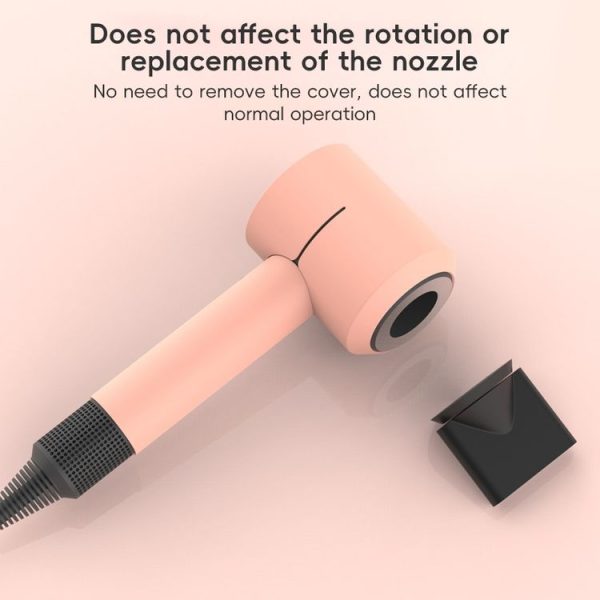 General Hair Drier Anti Fall Silicone Protective Case Cover for Dyson (Black) - Image 4