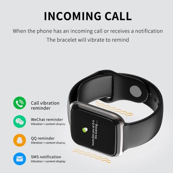 CY05 1.3 inches IPS Color Screen Smart Watch, Support Call Reminder / Heart Rate Monitoring / Blood Pressure Monitoring / Sleep Monitoring / Sedentary Reminder (Red) - Image 10