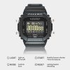 EX16T 1.21 inches LCD Screen Smart Watch 50m Waterproof, Support Pedometer / Call Reminder / Motion Monitoring / Remote Camera (Black) - Image 14