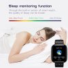A8 1.3 inches TFT Screen Smart Bracelet IP67 Waterproof, Silicone Watchband, Support Step Counting / Call Reminder / Healthy Monitoring / Sleep Monitoring / Remote Camera (Red) - Image 11