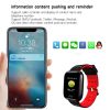 A8 1.3 inches TFT Screen Smart Bracelet IP67 Waterproof, Silicone Watchband, Support Step Counting / Call Reminder / Healthy Monitoring / Sleep Monitoring / Remote Camera (Red) - Image 12