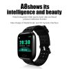 A8 1.3 inches TFT Screen Smart Bracelet IP67 Waterproof, Silicone Watchband, Support Step Counting / Call Reminder / Healthy Monitoring / Sleep Monitoring / Remote Camera (Red) - Image 4