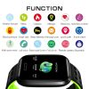 A8 1.3 inches TFT Screen Smart Bracelet IP67 Waterproof, Silicone Watchband, Support Step Counting / Call Reminder / Healthy Monitoring / Sleep Monitoring / Remote Camera (Red) - Image 6