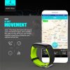 P1 0.86 inch OLED Screen Bluetooth V4.0 Smart Bracelet, Support Blood Pressure Monitor / Heart Rate Monitor / Pedometer / Calories / Calls Remind / Sleep Monitor, Compatible with Android and iOS Phones (Blue) - Image 9