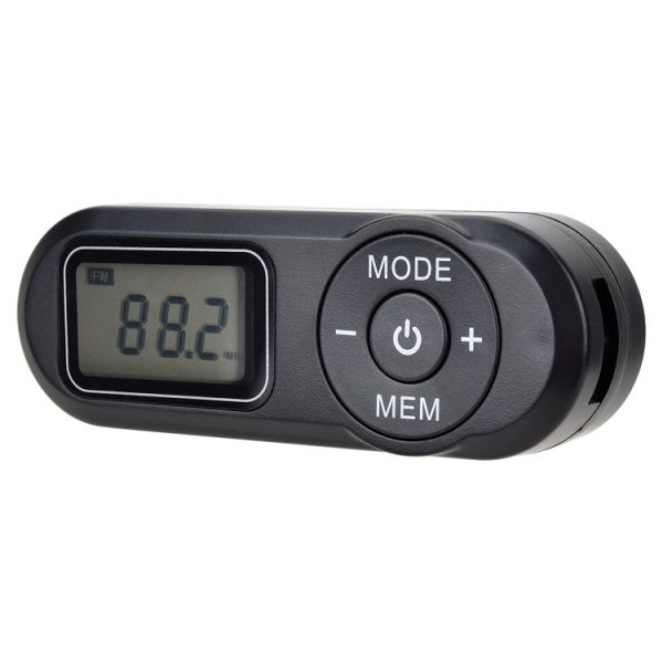 HRD-727 Portable LCD Display DSP FM Radio with Headset (Black)