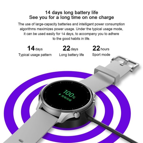 Original Xiaomi Watch Color 1.39 inch AMOLED Screen Bluetooth 5.0 Waterproof, Support Sleep Monitor / Heart Rate Monitor / Sports Mode (Black) - Image 8