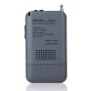 HRD-104 Mini Portable FM + AM Two Band Radio with Loudspeaker (Grey) - Image 3