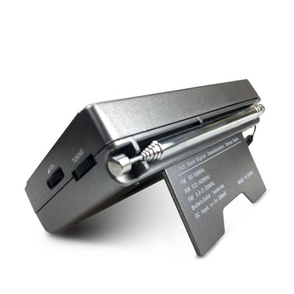 HRD-310 Portable FM AM SW Full Band Digital Demodulation Radio (Black) - Image 5