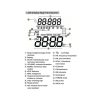 HRD-602 Digital Display FM AM Mini Sports Radio with Step Counting Function (Black) - Image 8
