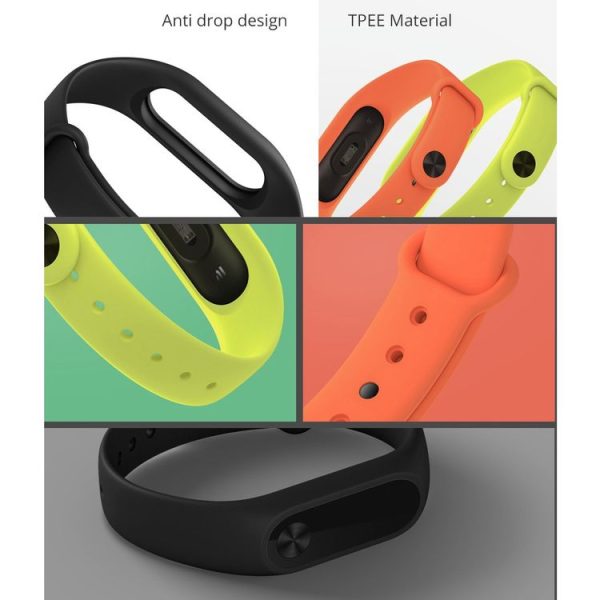 Original Xiaomi Mi Band 2 Bluetooth 4.0 IP67 Waterproof Dustproof Smart Bracelet with OLED Display Screen & Circular Touch Button & Heart Rate Monitor & Sport Tracker & Sleep Monitor & Call Reminder For Android 4.4 OS and IOS 7.0 or Above Devices (Black) - Image 10