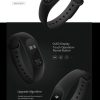 Original Xiaomi Mi Band 2 Bluetooth 4.0 IP67 Waterproof Dustproof Smart Bracelet with OLED Display Screen & Circular Touch Button & Heart Rate Monitor & Sport Tracker & Sleep Monitor & Call Reminder For Android 4.4 OS and IOS 7.0 or Above Devices (Black) - Image 5