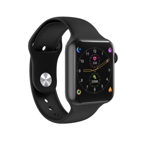 HAMTOD V10 Body Temperature Immunity Exercise Bracelet Smart Watch, Support Body Temperature Monitoring / Call Reminder / Immunity Monitoring / Heart Rate Monitoring / Sleep Monitoring / Sedentary Reminder / Blood Oxygen & Pressure (Black) - Image 2