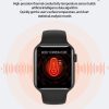 HAMTOD V10 Body Temperature Immunity Exercise Bracelet Smart Watch, Support Body Temperature Monitoring / Call Reminder / Immunity Monitoring / Heart Rate Monitoring / Sleep Monitoring / Sedentary Reminder / Blood Oxygen & Pressure (Black) - Image 7