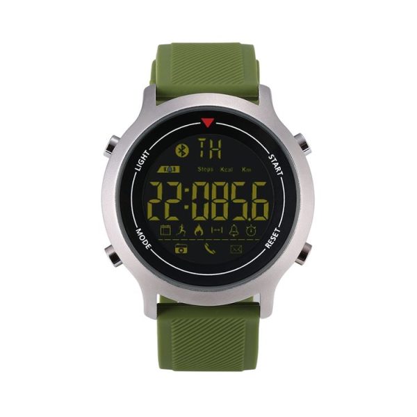 Zeblaze VIBE IP67 Waterproof Bluetooth Smart Sport Watch, Support Steps Counting / Calory / Calls Remind / Information Reminder / Remote Capture / Stopwatch / Alarm (Army Green) - Image 3