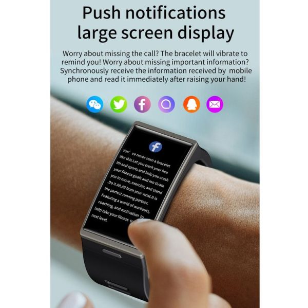 HAMTOD DM12 1.91 inch Color Screen Smart Sport Watch, Support Bluetooth Calls / Multiple Sports Modes / Message Push / Heart Rate Monitoring / Sleep Monitoring / Blood Pressure Measurement (Silver) - Image 12
