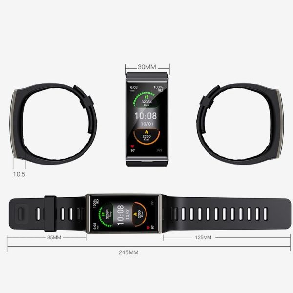 HAMTOD DM12 1.91 inch Color Screen Smart Sport Watch, Support Bluetooth Calls / Multiple Sports Modes / Message Push / Heart Rate Monitoring / Sleep Monitoring / Blood Pressure Measurement (Silver) - Image 17
