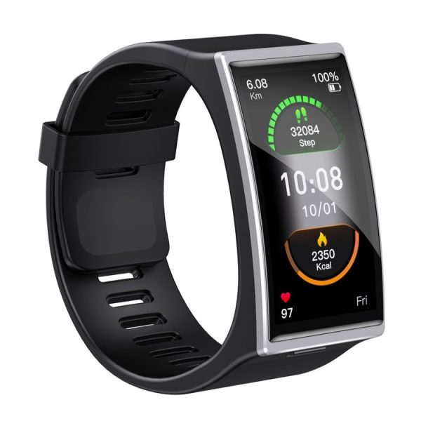 HAMTOD DM12 1.91 inch Color Screen Smart Sport Watch, Support Bluetooth Calls / Multiple Sports Modes / Message Push / Heart Rate Monitoring / Sleep Monitoring / Blood Pressure Measurement (Silver) - Image 4