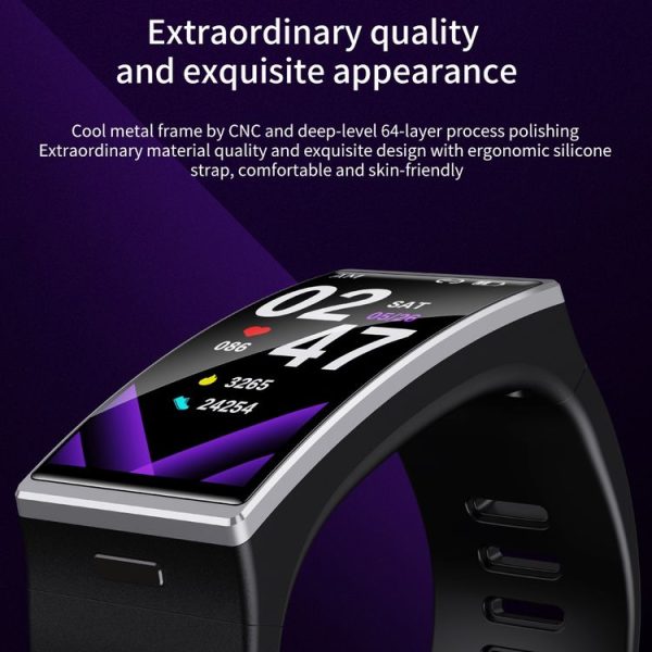 HAMTOD DM12 1.91 inch Color Screen Smart Sport Watch, Support Bluetooth Calls / Multiple Sports Modes / Message Push / Heart Rate Monitoring / Sleep Monitoring / Blood Pressure Measurement (Silver) - Image 7