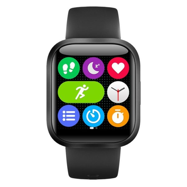 HAMTOD GT1 Pro 1.54 inch TFT Screen Smart Watch, REALTEK8762CK Chip, Support Sport Monitor / Sleep Monitor / Heart Rate Monitor / Temperature Detection / Blood Pressure Monitoring (Black) - Image 4