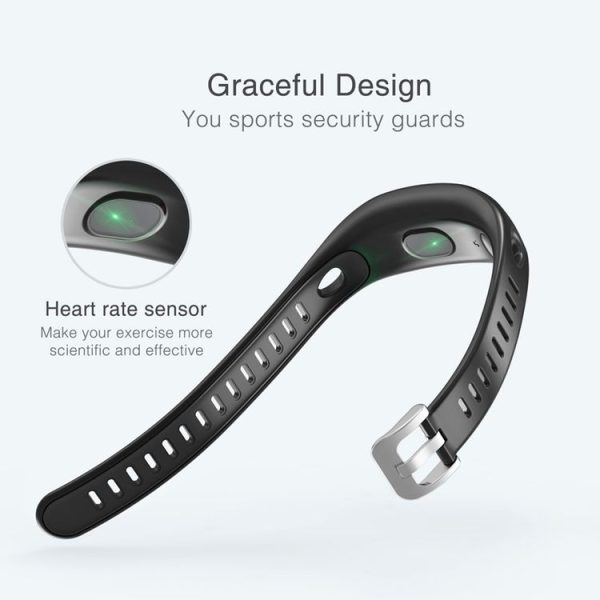 DOMINO DM11 0.96 inch IPS Screen Display Bluetooth Smart Watch, IP68 Waterproof, Support Pedometer / Heart Rate Monitor / Blood Pressure Monitor / Take Medicine Reminder, iOS 9.0 Above & Android 4.4 Above System (Green) - Image 10