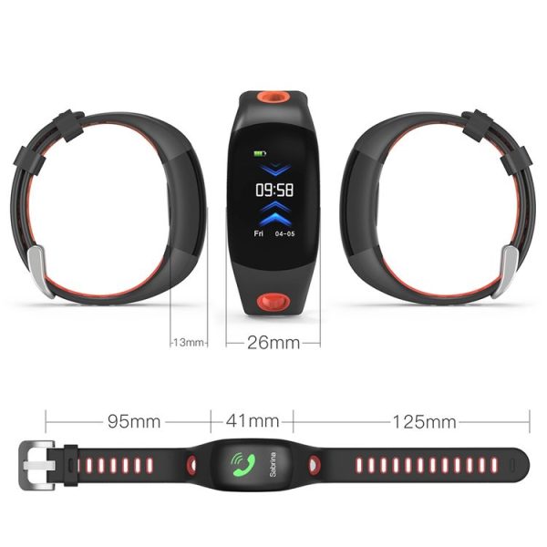 DOMINO DM11 0.96 inch IPS Screen Display Bluetooth Smart Watch, IP68 Waterproof, Support Pedometer / Heart Rate Monitor / Blood Pressure Monitor / Take Medicine Reminder, iOS 9.0 Above & Android 4.4 Above System (Green) - Image 17