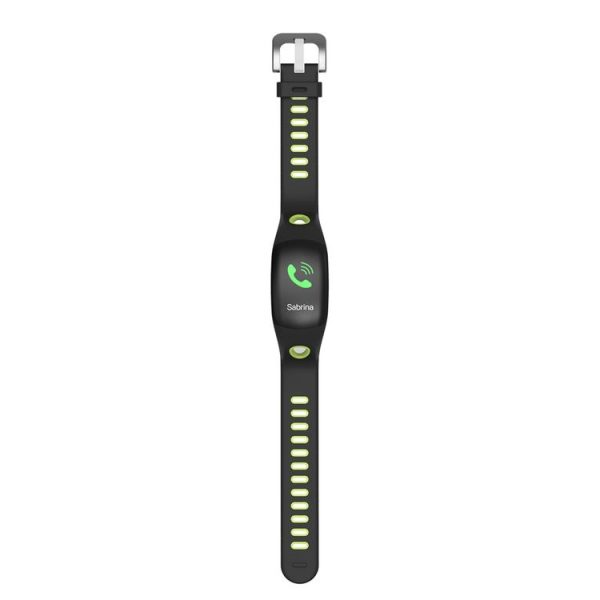 DOMINO DM11 0.96 inch IPS Screen Display Bluetooth Smart Watch, IP68 Waterproof, Support Pedometer / Heart Rate Monitor / Blood Pressure Monitor / Take Medicine Reminder, iOS 9.0 Above & Android 4.4 Above System (Green) - Image 4