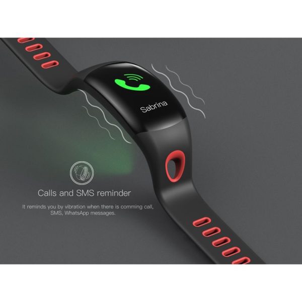DOMINO DM11 0.96 inch IPS Screen Display Bluetooth Smart Watch, IP68 Waterproof, Support Pedometer / Heart Rate Monitor / Blood Pressure Monitor / Take Medicine Reminder, iOS 9.0 Above & Android 4.4 Above System (Green) - Image 8