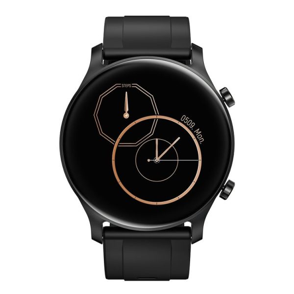 Original Xiaomi Haylou RS3 LS04 1.2 inch AMOLED HD Screen Bluetooth 5.0 5ATM Waterproof Smart Watch, Support Sleep Monitoring / Heart Rate Monitoring / GPS Positioning / NFC Payment (Black) - Image 2