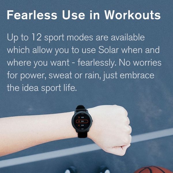 Original Xiaomi Haylou Solar 1.28 inch TFT Screen Bluetooth 5.0 IP68 Waterproof Smart Watch, Support Sleep Monitoring / Heart Rate Monitoring / Music Control (Black) - Image 8