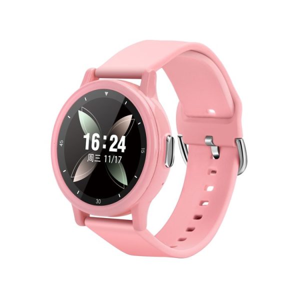 HAMTOD KL2 1.28 inch Smart Watch with BT Call / Sleep & Heart Rate & Blood Pressure Monitor (Pink)
