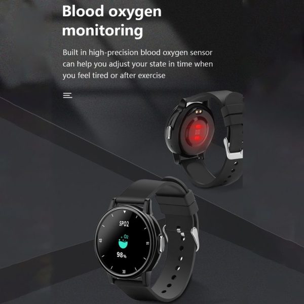 HAMTOD KL2 1.28 inch Smart Watch with BT Call / Sleep & Heart Rate & Blood Pressure Monitor (Pink) - Image 5