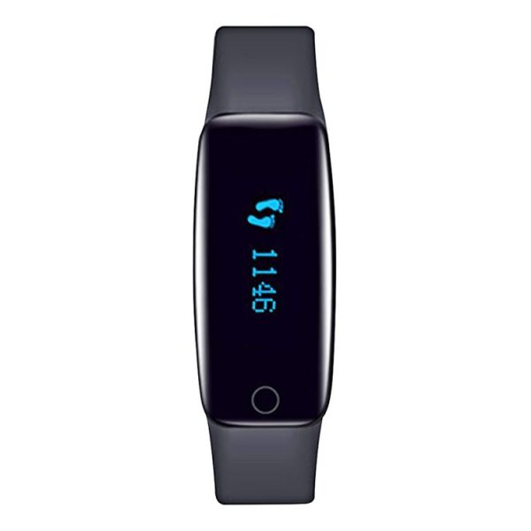 Teclast H10 rtos Bluetooth 4.0 Smart Bracelet with OLED Night Vision Display Screen & Circular Touch Button & Perspire Silicone Band & Text Synchronism Pushing & Pedometer & Sport Tracker & Sleep Monitor & Call Reminder & Sedentary Reminder & Bidirectional Anti-lost For Android and IOS Devices (Black) - Image 2