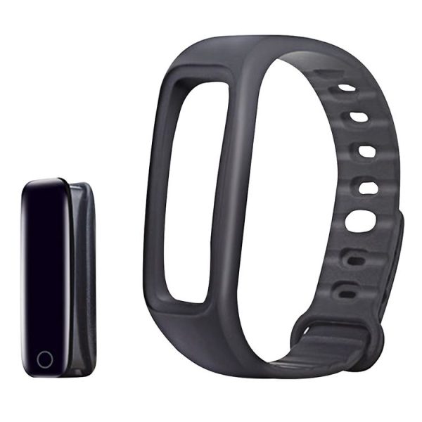 Teclast H10 rtos Bluetooth 4.0 Smart Bracelet with OLED Night Vision Display Screen & Circular Touch Button & Perspire Silicone Band & Text Synchronism Pushing & Pedometer & Sport Tracker & Sleep Monitor & Call Reminder & Sedentary Reminder & Bidirectional Anti-lost For Android and IOS Devices (Black) - Image 4
