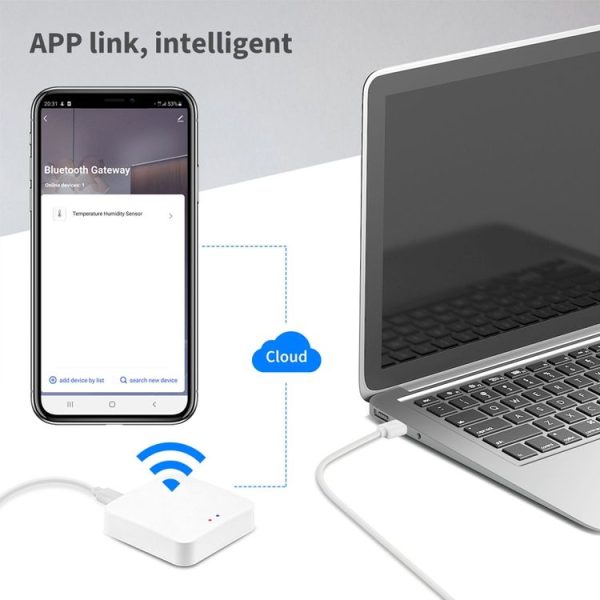 JMX002 Smart Wireless Bluetooth Remote Control Mesh (SIG) Gateway, Support Alexa Voice - Image 4