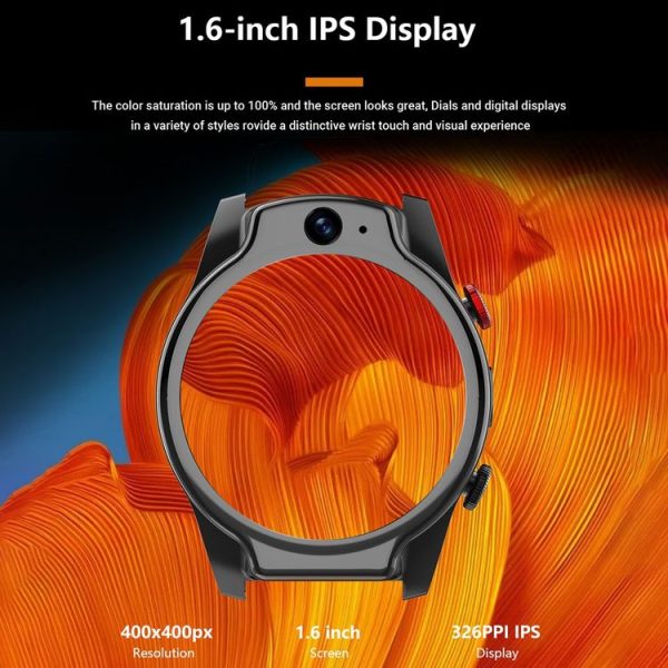 LEMFO LEM14 CWAT21970H 4GB+64GB, 4G Call Smart Watch, 1.6 inch MTK6762 Octa Core, 4GB+64GB, Android 10, GPS, Heart Rate - Image 11