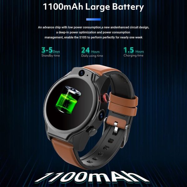 LEMFO LEM14 CWAT21970H 4GB+64GB, 4G Call Smart Watch, 1.6 inch MTK6762 Octa Core, 4GB+64GB, Android 10, GPS, Heart Rate - Image 12