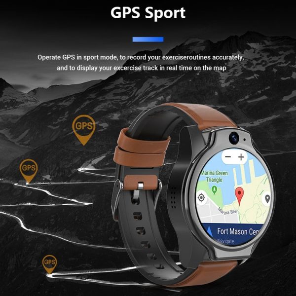LEMFO LEM14 CWAT21970H 4GB+64GB, 4G Call Smart Watch, 1.6 inch MTK6762 Octa Core, 4GB+64GB, Android 10, GPS, Heart Rate - Image 14