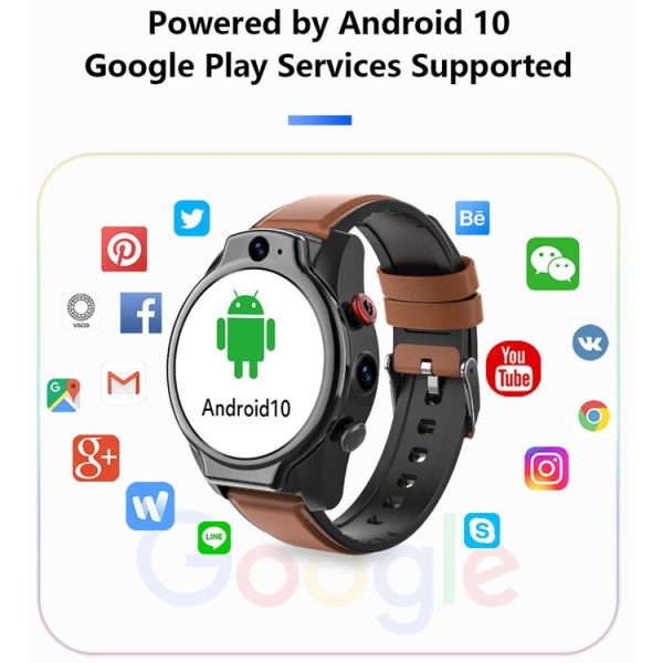 LEMFO LEM14 CWAT21970H 4GB+64GB, 4G Call Smart Watch, 1.6 inch MTK6762 Octa Core, 4GB+64GB, Android 10, GPS, Heart Rate - Image 17