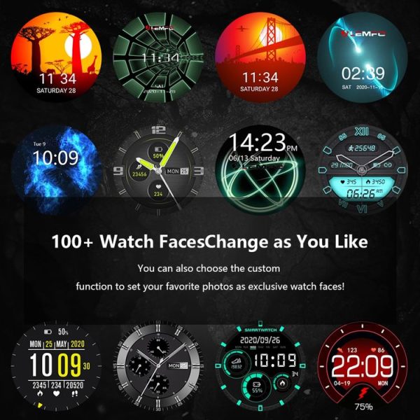 LEMFO LEM14 CWAT21970H 4GB+64GB, 4G Call Smart Watch, 1.6 inch MTK6762 Octa Core, 4GB+64GB, Android 10, GPS, Heart Rate - Image 18