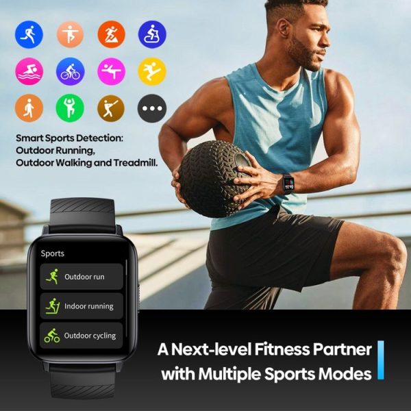 Zeblaze Swim GPS Health Fitness Smart Watch, Heart Rate / Blood Oxygen / Multi-Sport Modes (White) - Image 9
