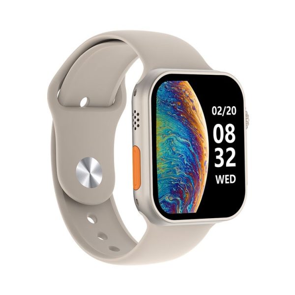 HAMTOD X8 Ultra 1.95 inch Smart Watch, Support BT Calling / Heart Rate / Blood Oxygen / Blood Pressure (Silver) - Image 2