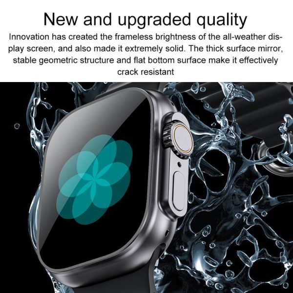 WK F8 Ultra 2.02 Inch Amoled Large Screen Smart Sports Watch (White) - Image 7