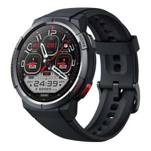 Mibro GS 1.43 inch Amoled HD Display 5ATM Waterproof Bluetooth Smart Watch, Support 70 Sport Modes (Dark Gray)