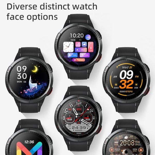 Mibro GS 1.43 inch Amoled HD Display 5ATM Waterproof Bluetooth Smart Watch, Support 70 Sport Modes (Dark Gray) - Image 14