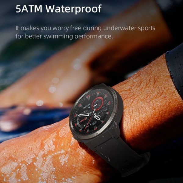 Mibro GS 1.43 inch Amoled HD Display 5ATM Waterproof Bluetooth Smart Watch, Support 70 Sport Modes (Dark Gray) - Image 16