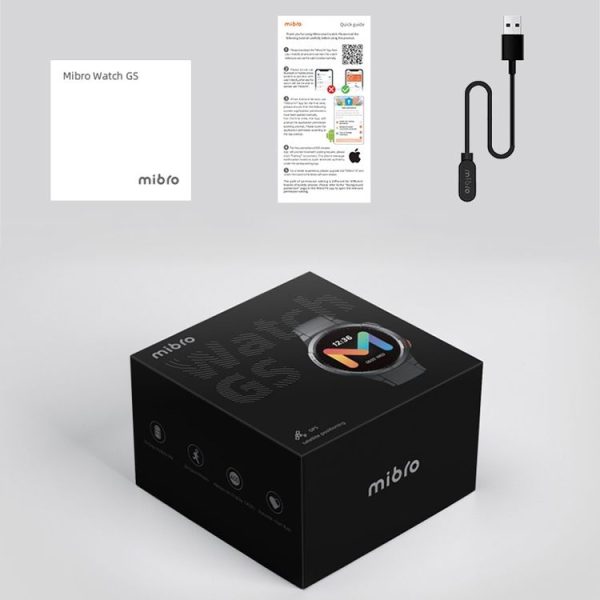 Mibro GS 1.43 inch Amoled HD Display 5ATM Waterproof Bluetooth Smart Watch, Support 70 Sport Modes (Dark Gray) - Image 17