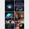 Mibro GS 1.43 inch Amoled HD Display 5ATM Waterproof Bluetooth Smart Watch, Support 70 Sport Modes (Dark Gray) - Image 3