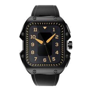 HAMTOD S1 1.91 inch Rugged Smart Watch, Support Bluetooth Call / Sleep / Heart Rate / Blood Oxygen / Blood Pressure Monitoring / Drinking / Menstrual Reminder (Black)