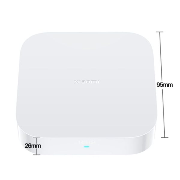Original Xiaomi Multimode Smart Home Gateway 2 WiFi BT ZigBee RJ45 Connect (White) - Image 2